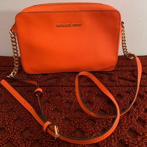 Authentic Michael Kors jet set large saffiano